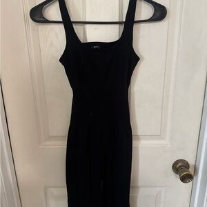 Black Sleeveless Jumpsuit